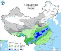 较强冷空气影响北方大部 周末雨雪天气增多