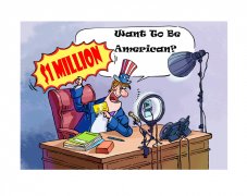 漫评美国百万美元“黄金卡”:“上链接”